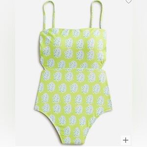 NWT J. Crew x SZ Blockprints One Piece Swimsuit